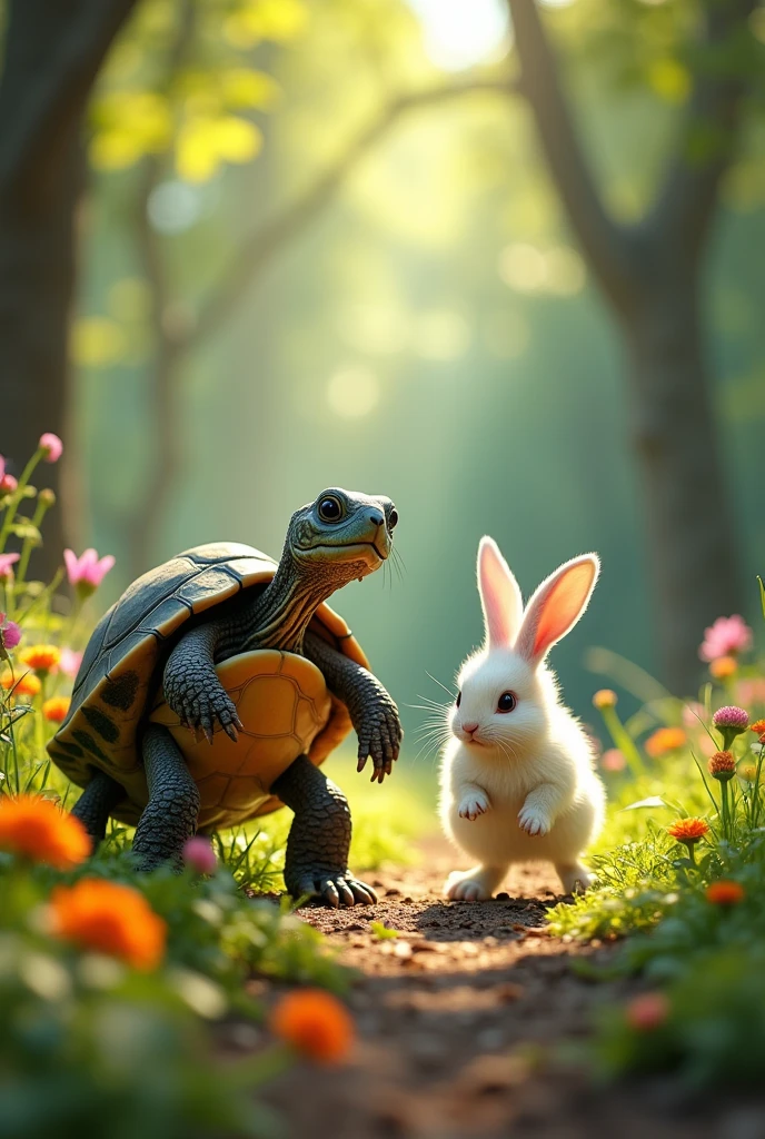 Turtle and rabbit 2