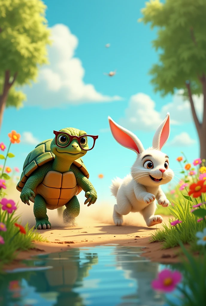 Turtle and rabbit 3