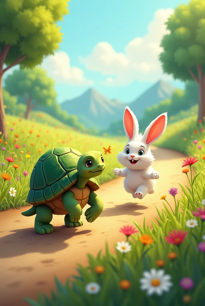 Turtle and rabbit 4