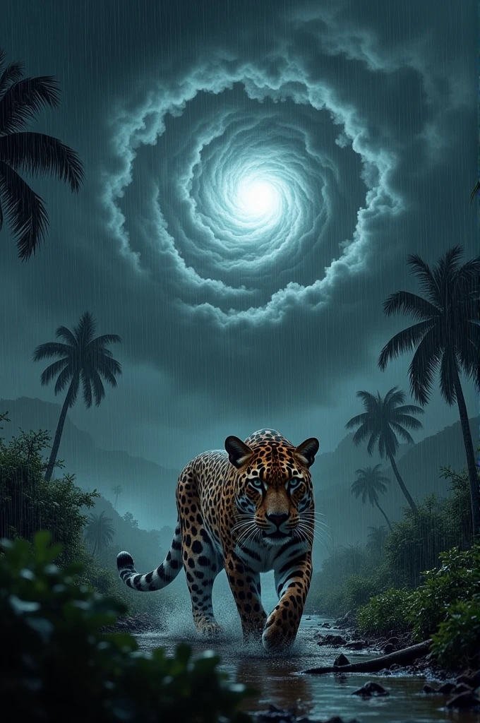 Hurricane with jaguar scratch