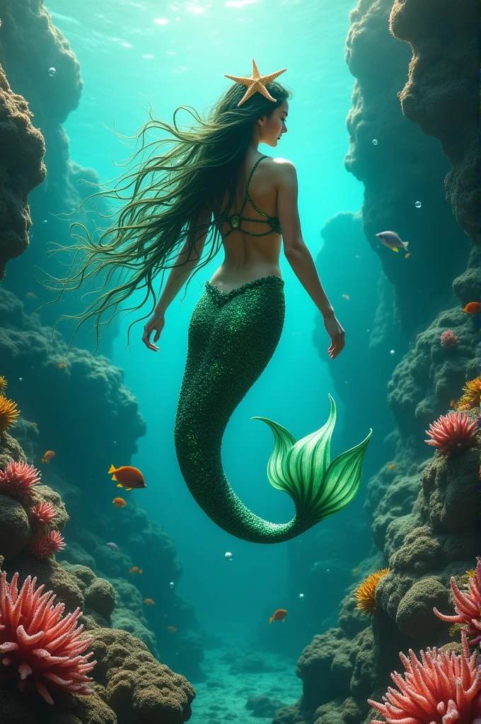 Mermaid and Starfish