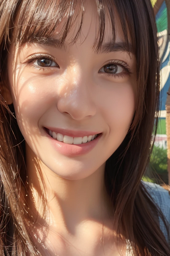 ((best quality:1.3)), ((masterpiece:1.3)), ((detailed background:1.3)), ((detailed face:1.3)), detailed nose, detailed eyes, (happy smile:1.3),((Highest quality)), ((masterpiece)), (detailed), one person&#39;s, cute,White beauty,whole body,garden,Photon Mapping，A pink lace and frill dress by Jill Stuart，Anime illustration