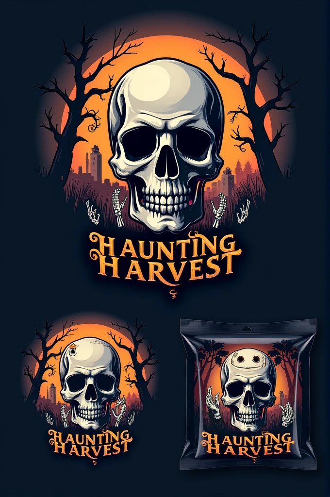Create a macabre food brand that scares people 