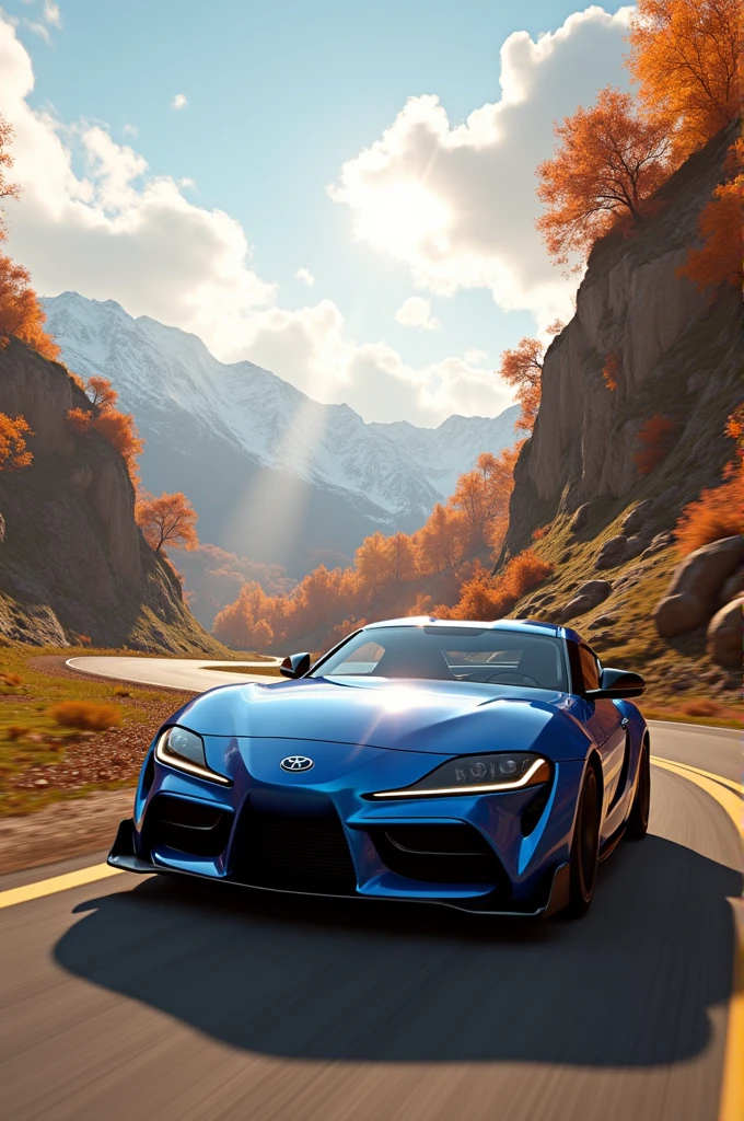 "Supra Challenge: Perfect Drive or Fail – No Accidents!" Forza horizon 4 gameplay 