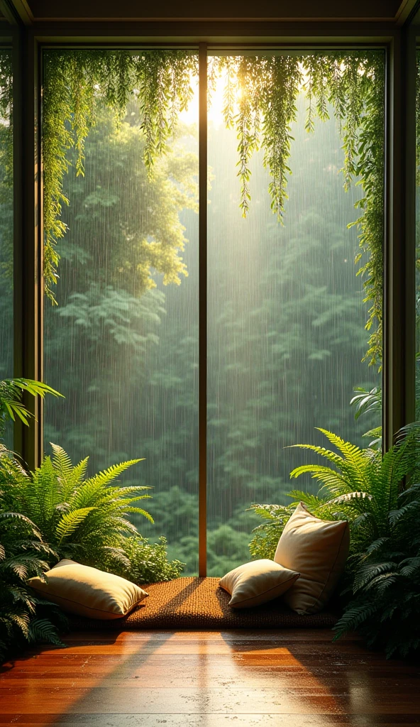 forest,rain, Indoor Landscape