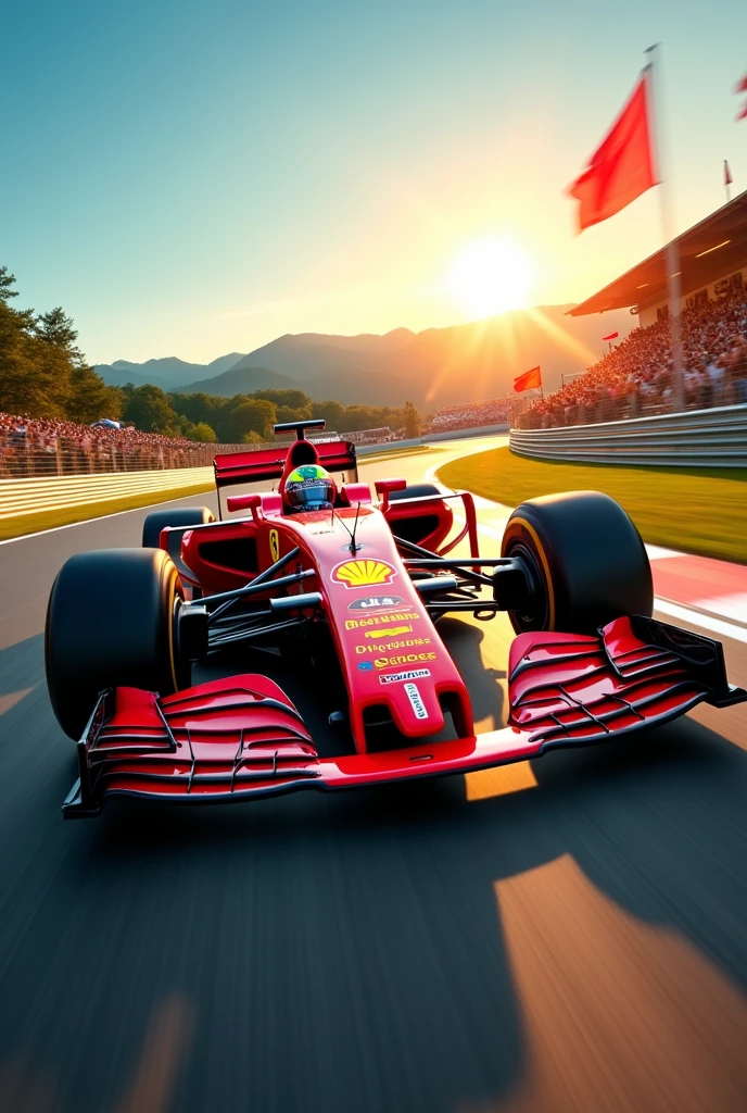 (0816) Today's challenge theme：Car Photography Ferrari F1