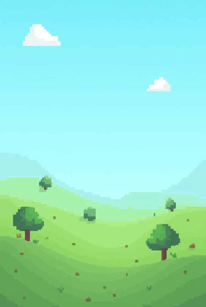 Create a 744x1141 pixel background for a pixel art style game. The background should be simple, without complex drawings or artistic details, and should be suitable for a game background.