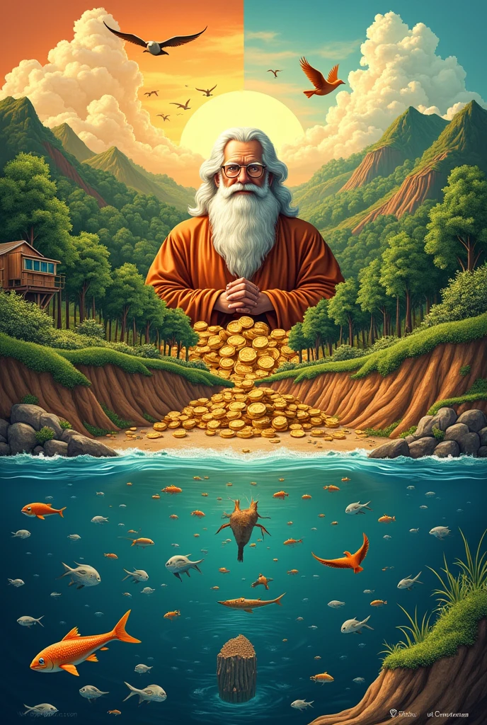 poster about economics (natural resources)