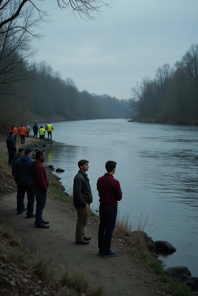 TV news report, river, two teen boys drowned