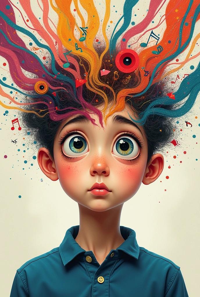 Create an image representing the type of autism TPAC (Auditory Processing Disorder).