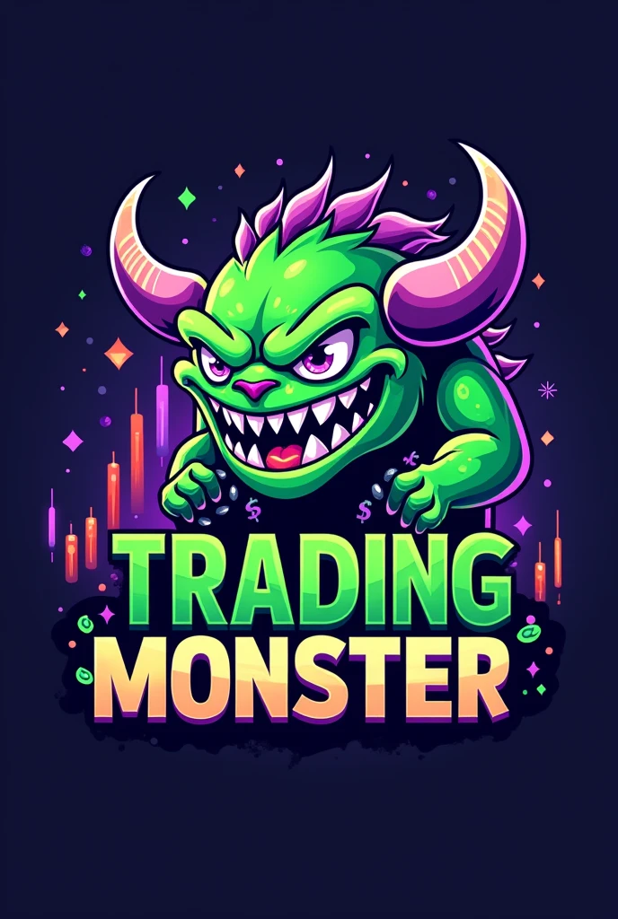 Logo with the name TRADING_MONSTER 