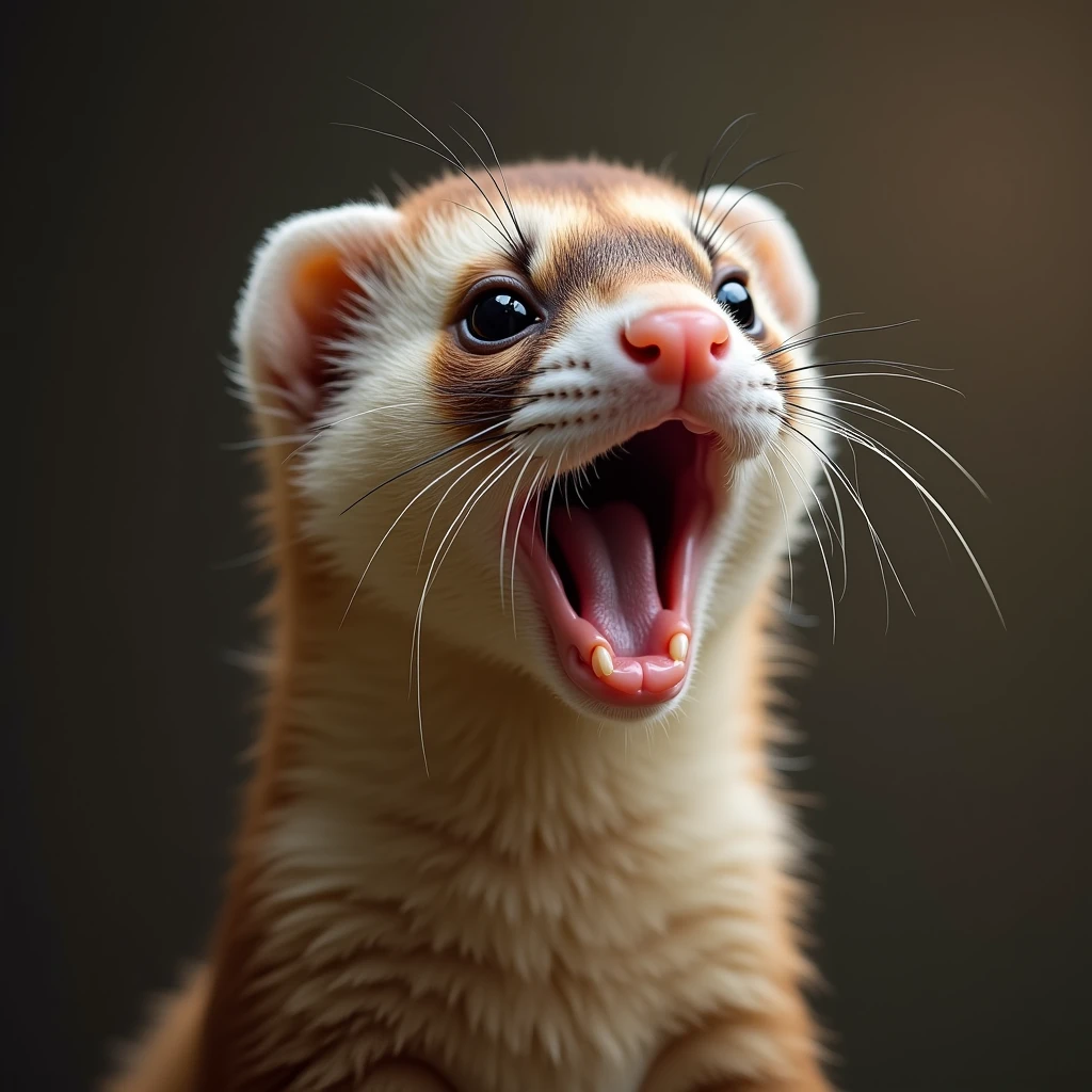 Singing ferret