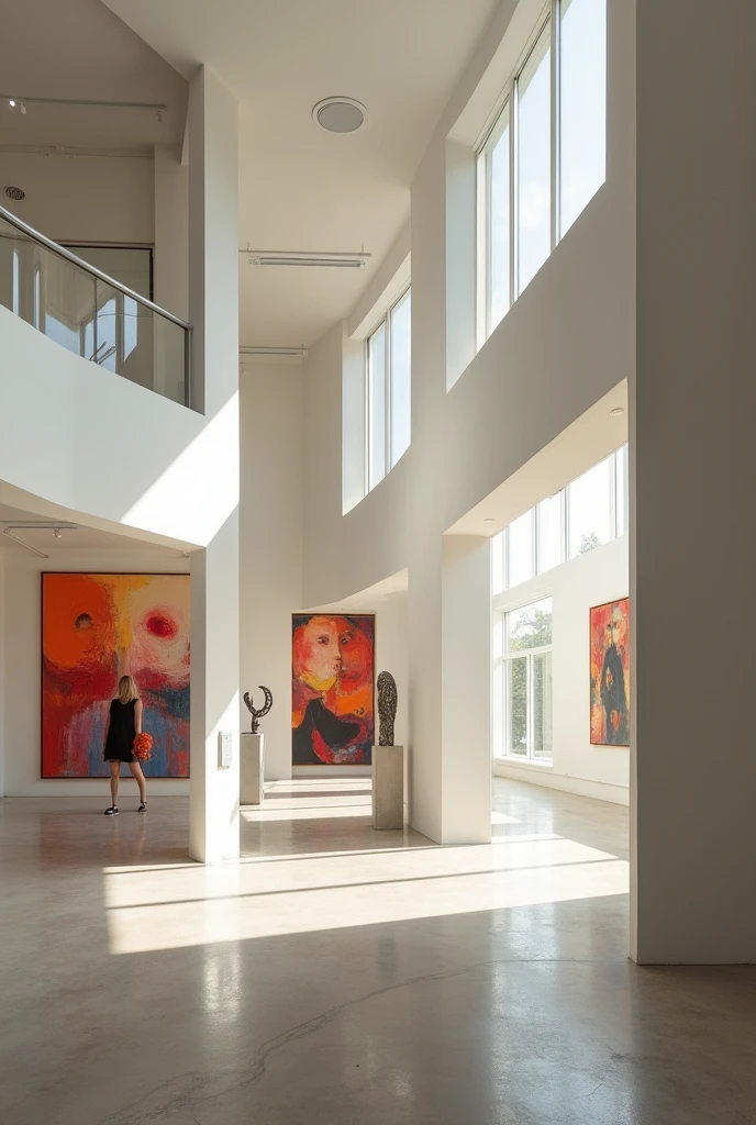 A folding style art gallery