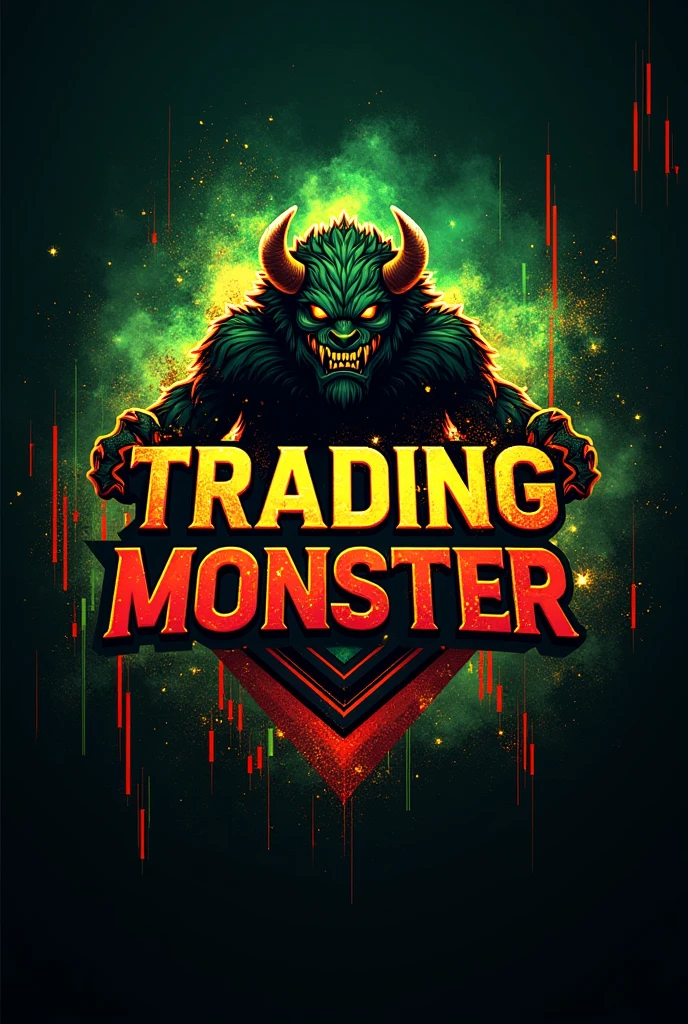 Logo with the name TRADING_MONSTER 