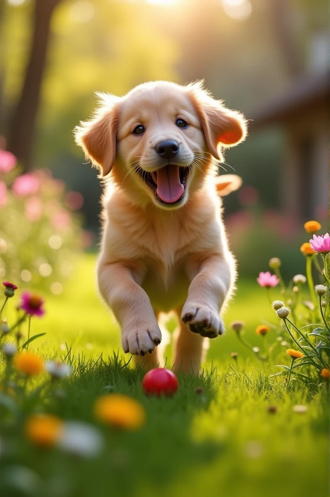 Golden Retriever puppy 
