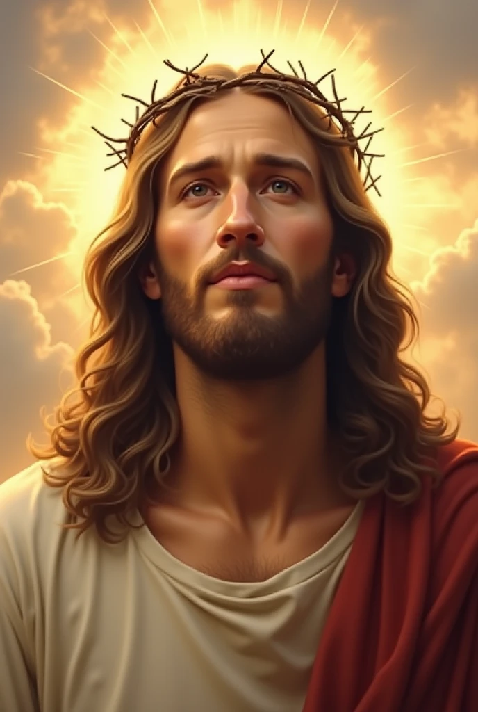Profile picture of Jesus without the thorns on his head