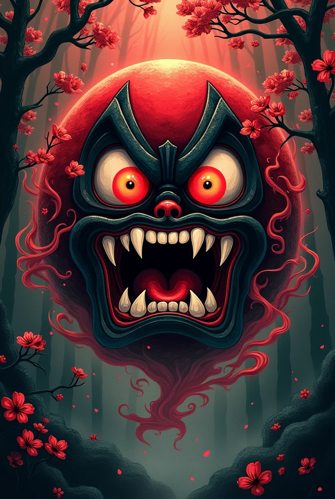 Daruma doll tattoo designs. Unique, badass, horror and cool
