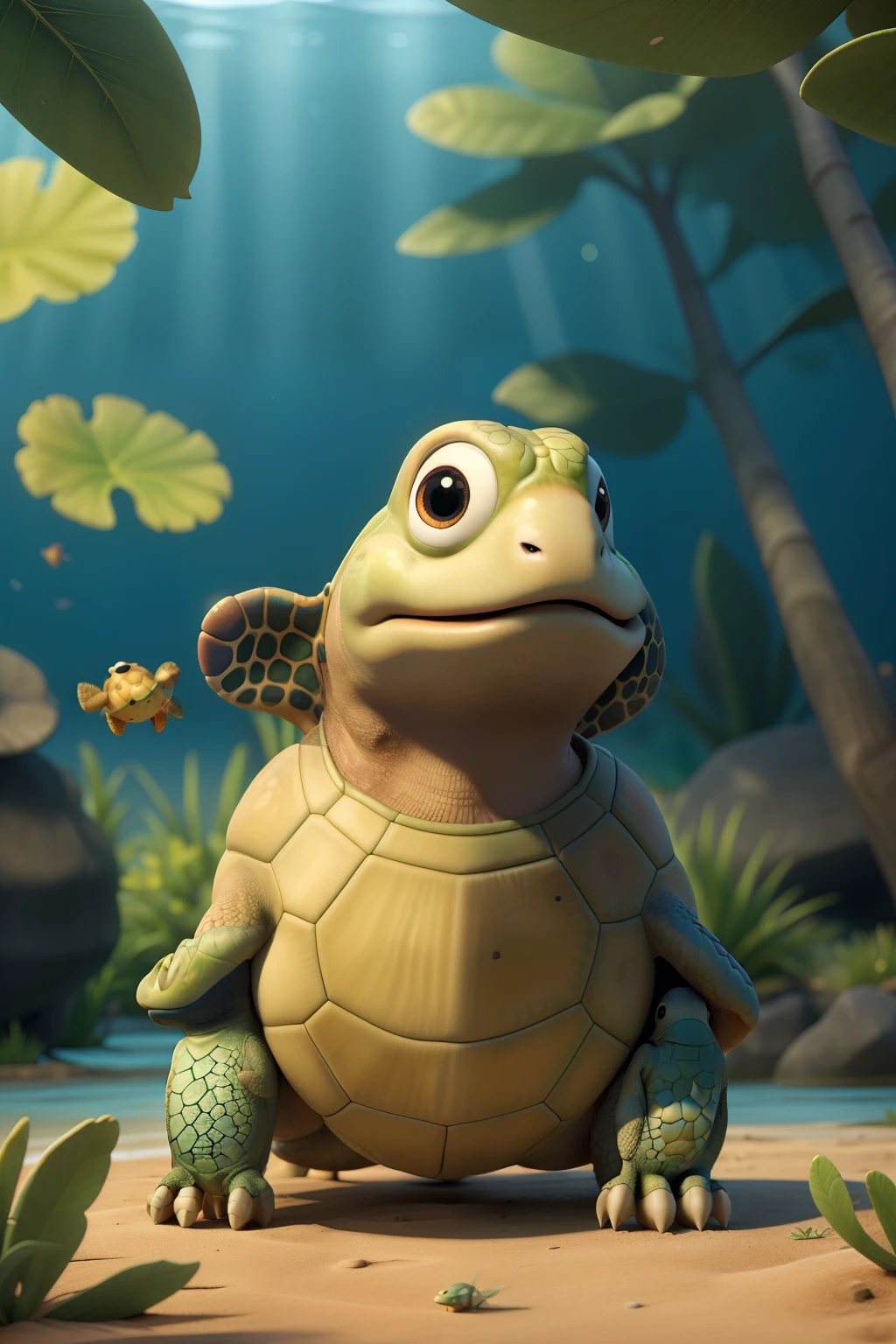 Timmy was not your typical turtle. While most turtles loved to spend their days basking in the sun and slowly exploring the pond, Timmy always dreamed of going on an adventure beyond the waters of his home. He wanted to see new places, make new friends, and prove that even a small turtle could have big dreams.