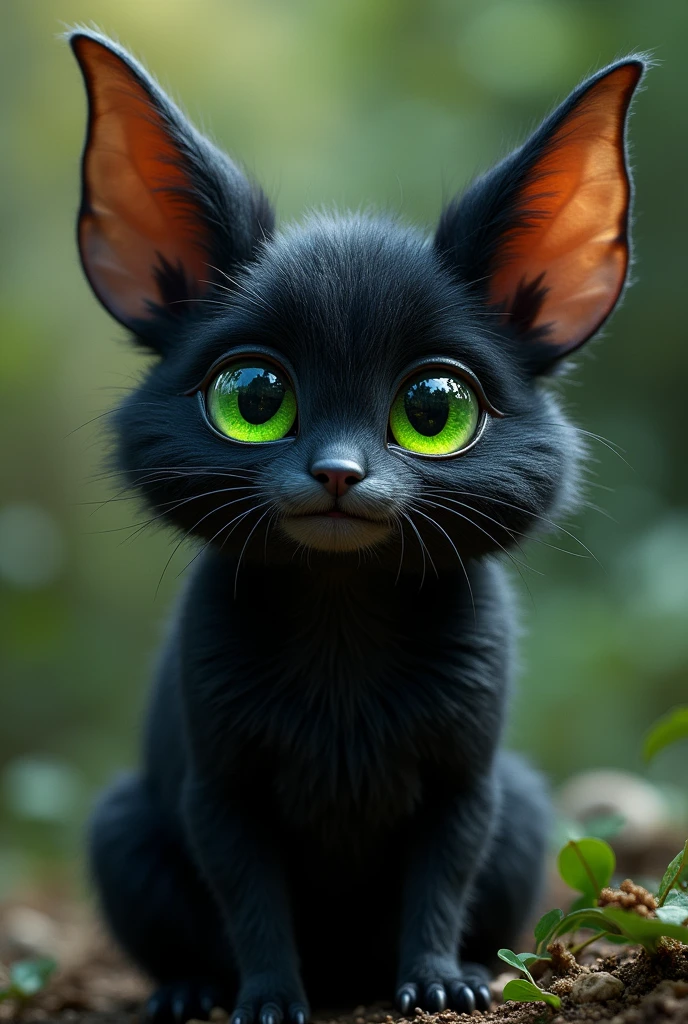 ((Highest quality)), ((masterpiece)), (detailed), Furry Characters, moth, humale-like, Black wool, Green Eyes, male, Looking Ahead, Front view, Cute face, No background
