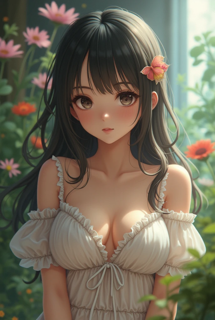 {{{{{3,318 trillion pixels high resolution, nsfw, Realistic scenery and lovely Japanese girl who is moaning madly as her nudity sexual masturbation that traces her sexual zone repeatedly with her fingers in a Cylindrical floral aquarium herbarium, thicken the lips look pretty, Her luminous clitoris, Boobs are fluffy and bouncy, Tits that get rounder bigger her deep tight cleavage}}}}}, {{{{{Erotic-romantic composition in which she does her first masturbation as her budding sexual desire is amplified more and more with the emotional drift of youth, detail of The panting face and voice of a neat and cheerful girl loved by everyone, Her nipples and romantic deep panting depicted in detail}}}}},{{{{{the Cylindrical floral aquarium herbarium filled with female hormones cause the innocent girl to flush her face remains a girl only her body changes rapidly Her tits swell and she leans forward unable to support her own tits as her blouse encircles and forms two beautiful E-cup mounds, A neat girl who traces her crotch with her fingertips and with a moan experiences her first climax, It's too cute and innocent to see her go into her own world nipples out mouth open panting and freshly learned sexual masturbation as she climaxes over and over again, magical in a Cylindrical floral aquarium herbarium filled with oil, All the sexiness that's amplified inside her makes her gasp, her beautiful slender underbust, slender curvy cute waistline, an lewd fetish for lips and necks and waistlines, her clearer nip line from underbust to hips, gloomy straight wig, thick vivid lips}}}}},{{Extremely detailed}}, {{{{{Heroine girl with a pure and innocent aura has an overly sensitive, sexually unused body}}}}}