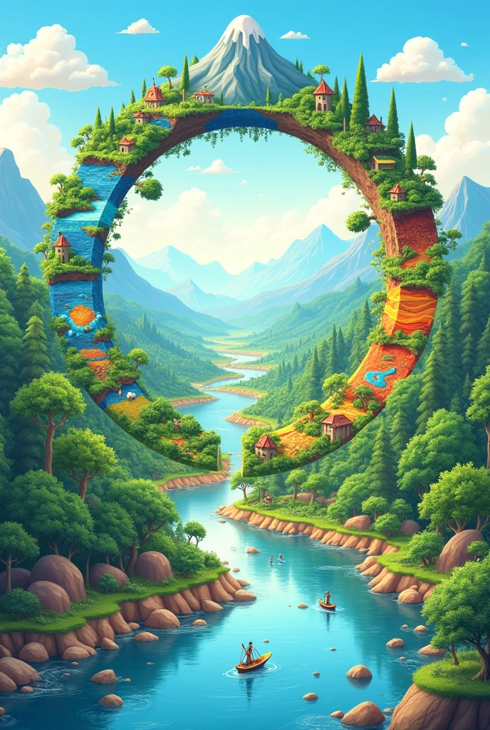 poster about economics natural resources.