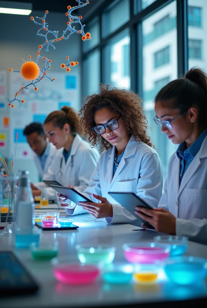 Create images for work on genetics 