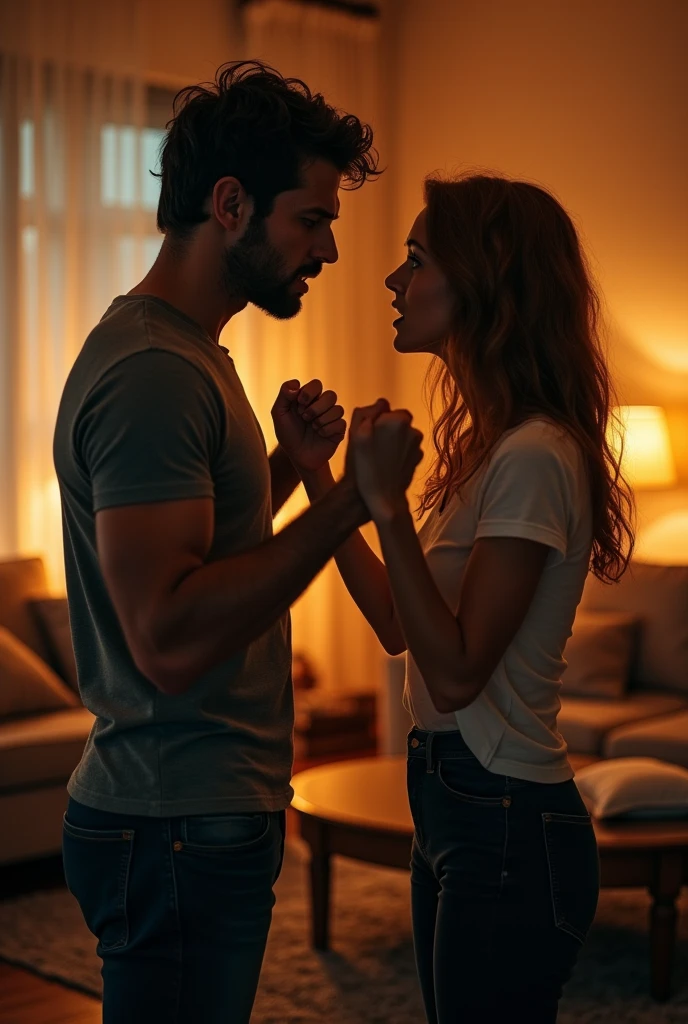 couple fighting