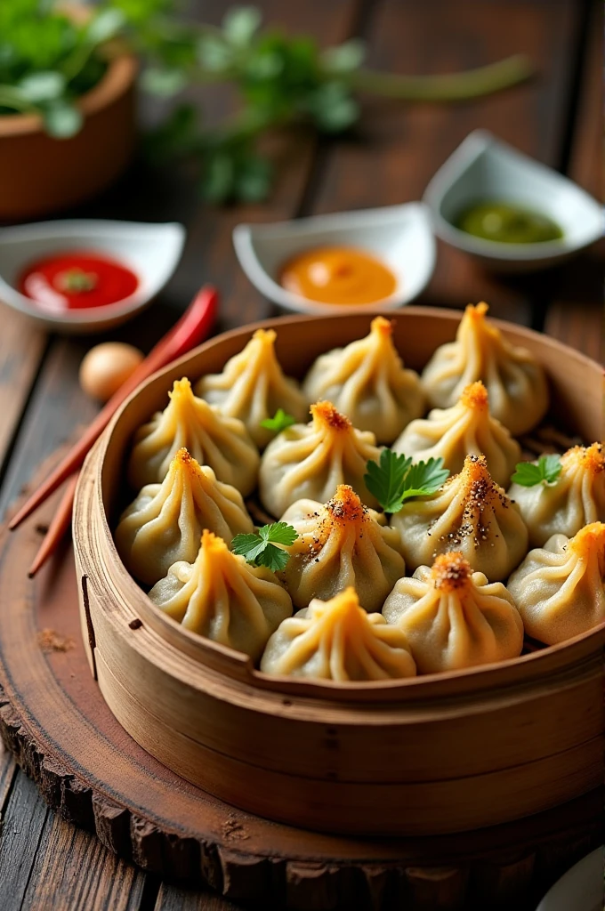 Momos in a box