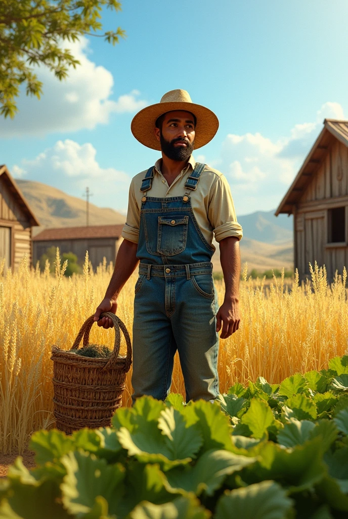 In a village, there lived a hardworking farmer named Ahmed.
