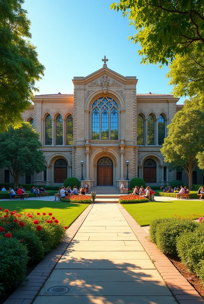 Big beautiful school