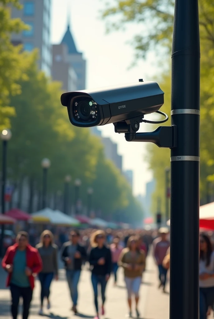 a cctv camera which detects unusual behaviour of humans in public places and detects those people with the help of ai technology 
