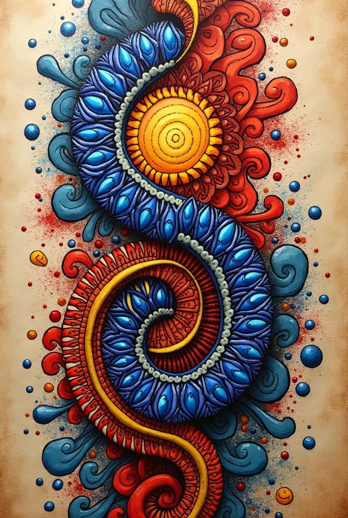 Simple Zentangle art that depicts the love of pilipino in the art and country with Philippine flag create it in zentangle art patterns 