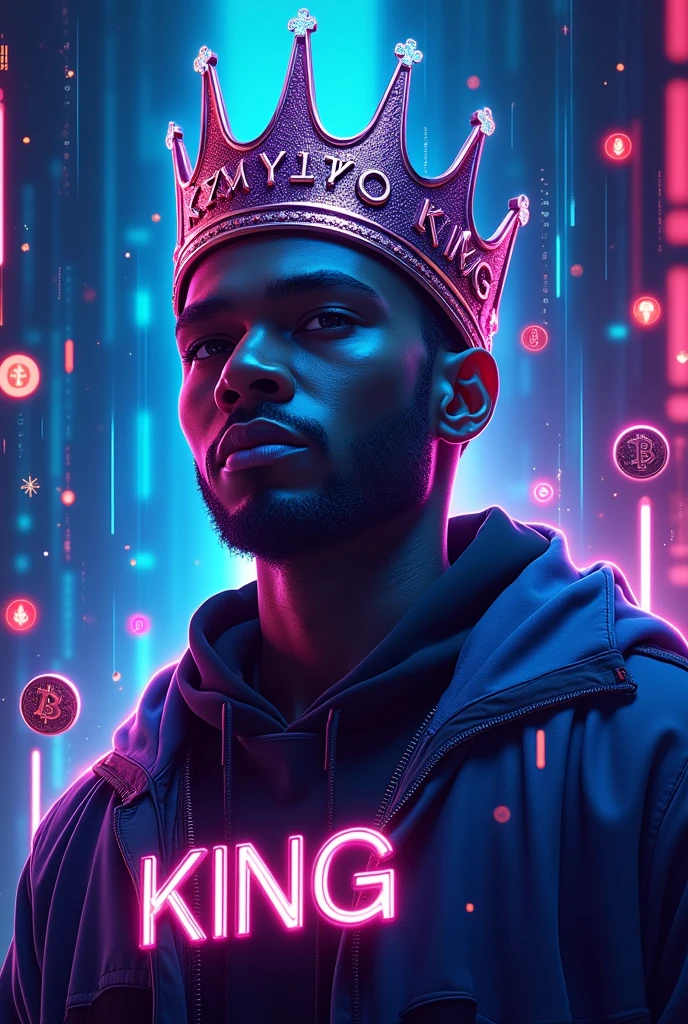 A crypto profile picture written Krypto King in the photo
