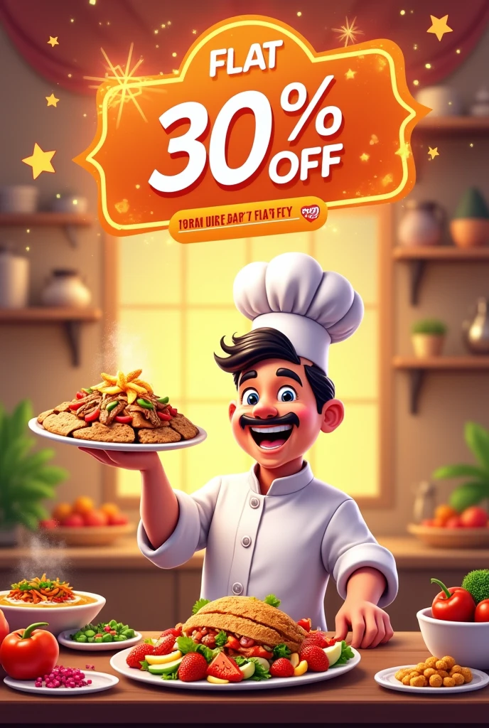 Recipe bro flat 30 % image on order above 799