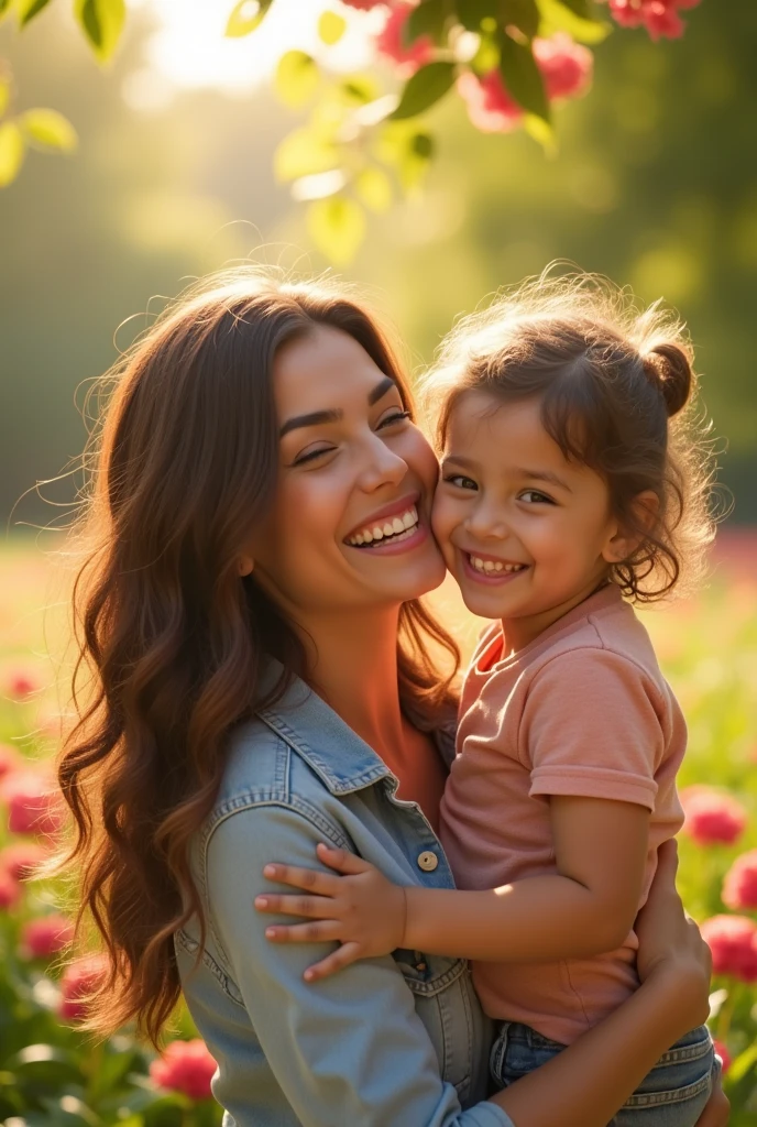 (photorealism:1.2), portrait of mother and daughter ,
👪🌄🏞️