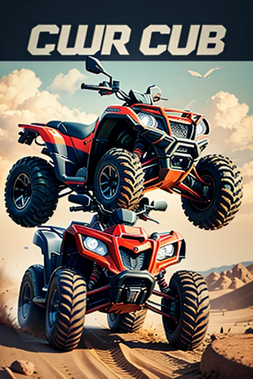 Quad bike club logo