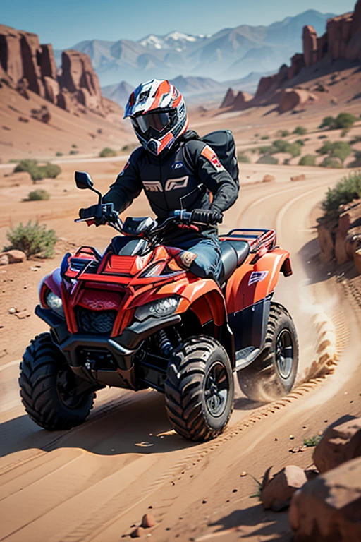 quad bike emblem, logo