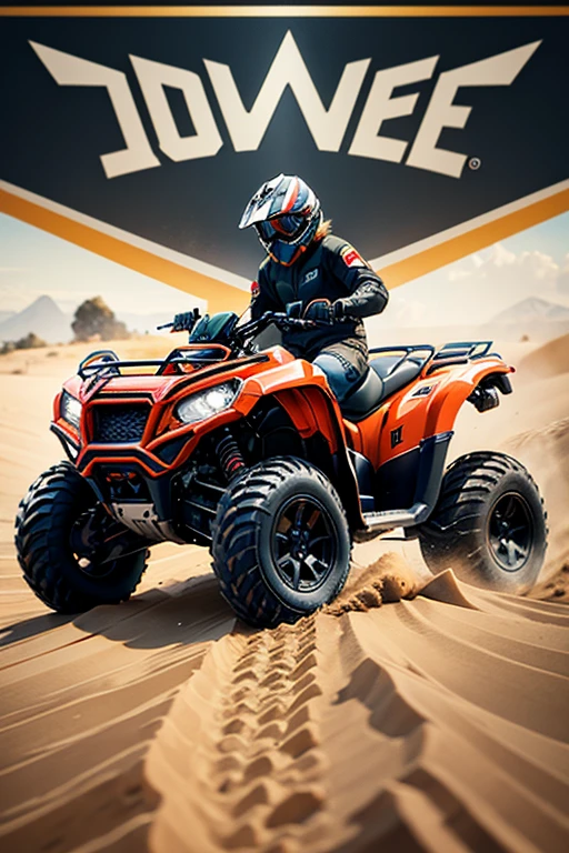 quad bike emblem, logo