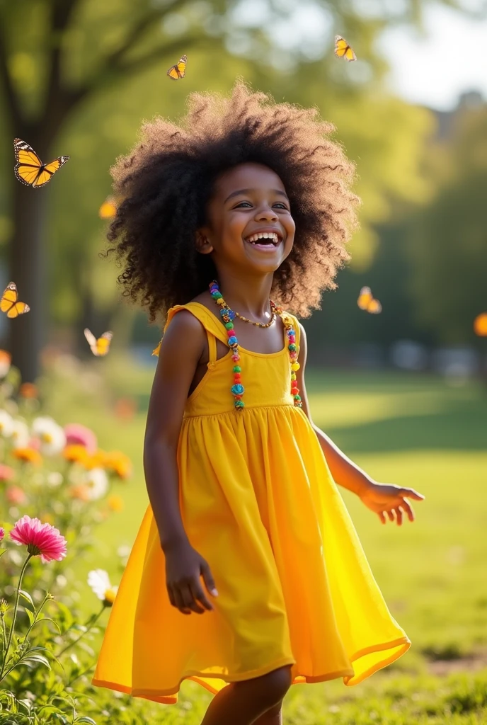 A beautiful black girl