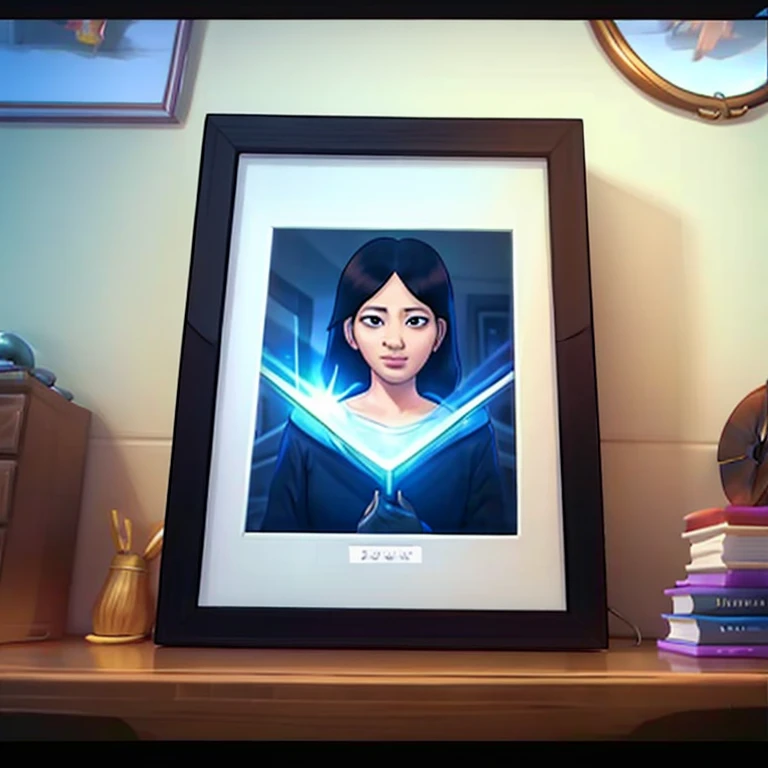 magic frame, picture frame, blank canvas