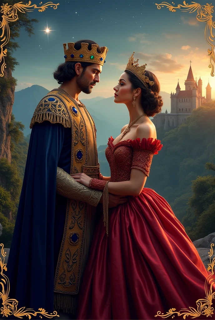 A youtube cover for the story of King Amara and Queen Lila are depicted