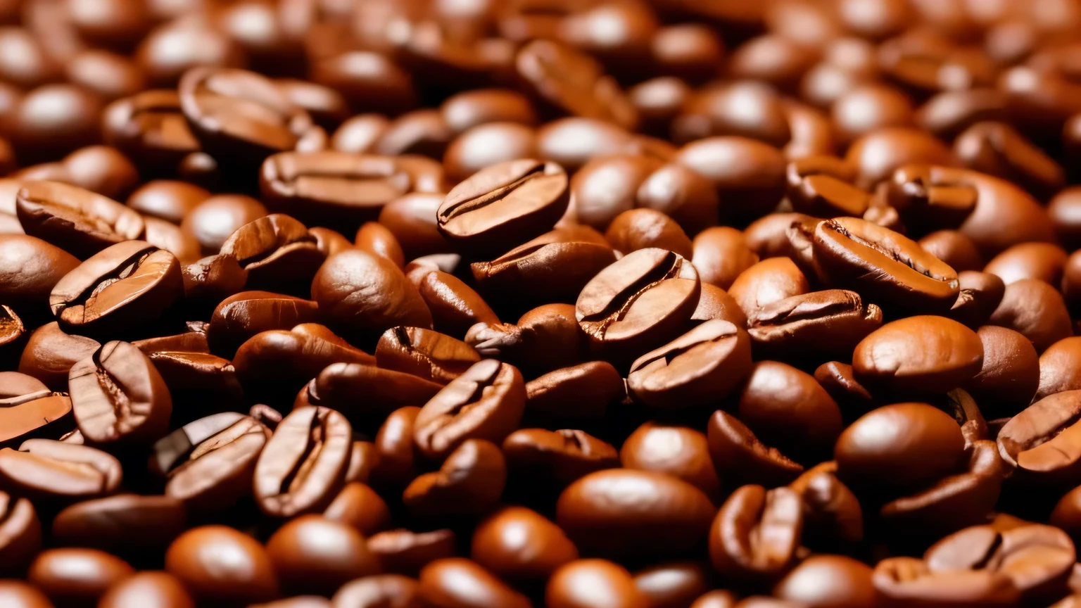 Coffee Beans、The screen is full of Coffee Beans、Coffee Beans fill the screen