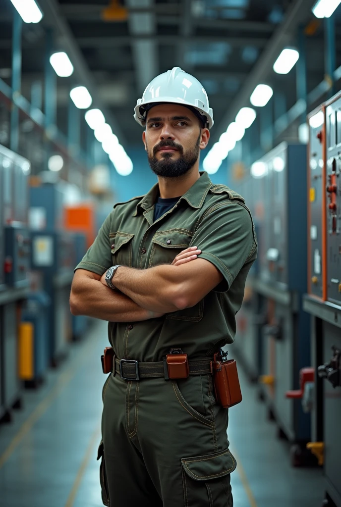 Electrical engineer
Man
Series
Work clothes
Factory
Euro pack