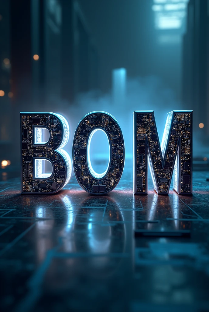 create image with only BOM text