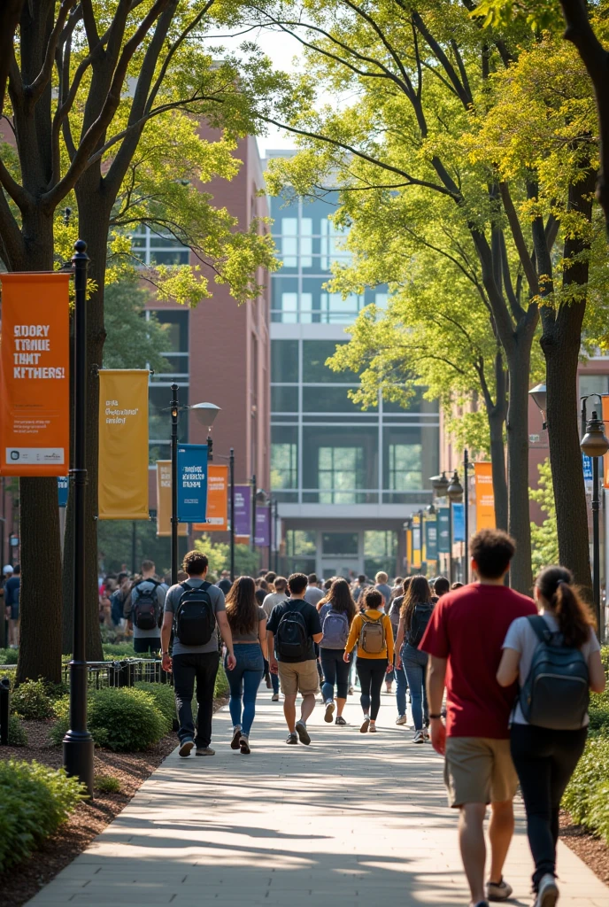 Coeducational college view