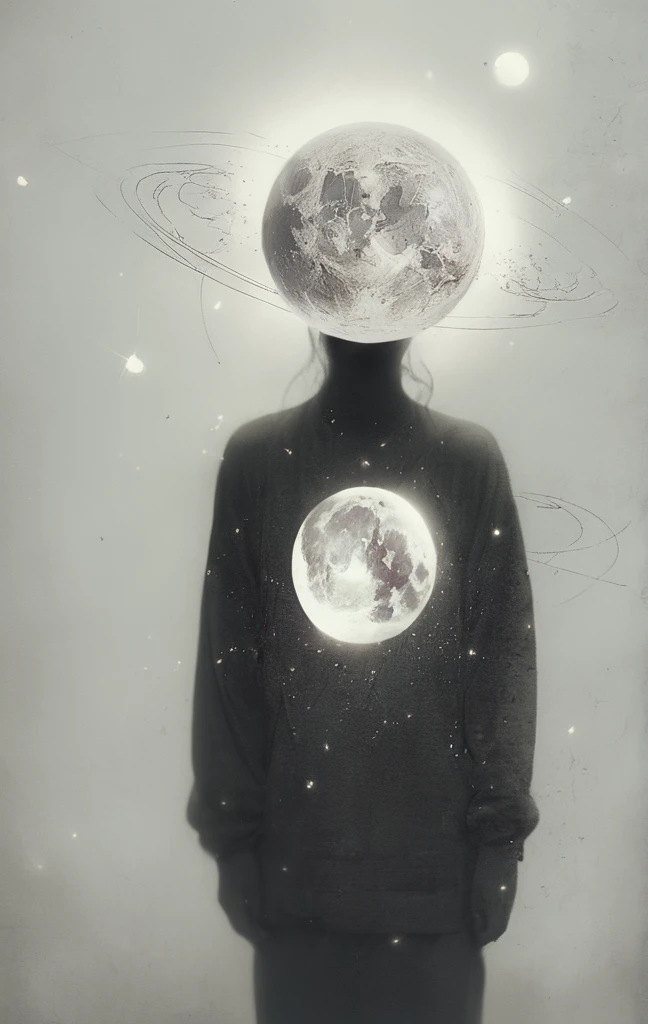I was born to fall in love
You know, We're all alone
Hold your dreams it never ends
Naked eyes in the sky、Special shaped head、Planet Head,