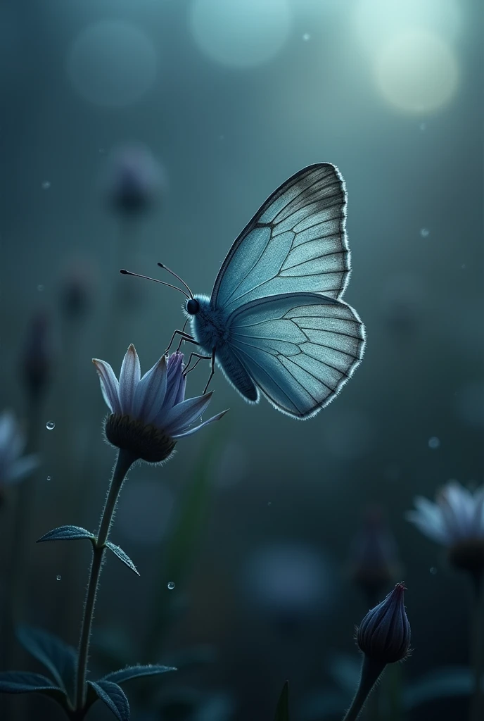 Sad butterfly