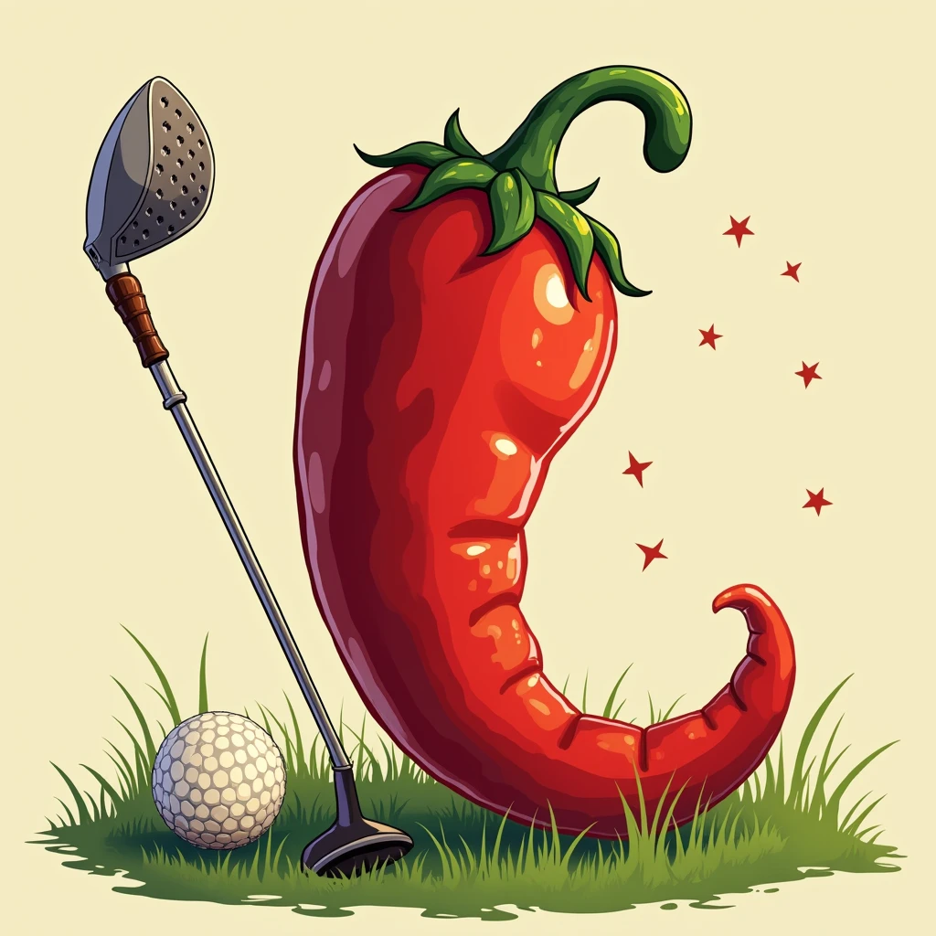 Red Chili Golfer