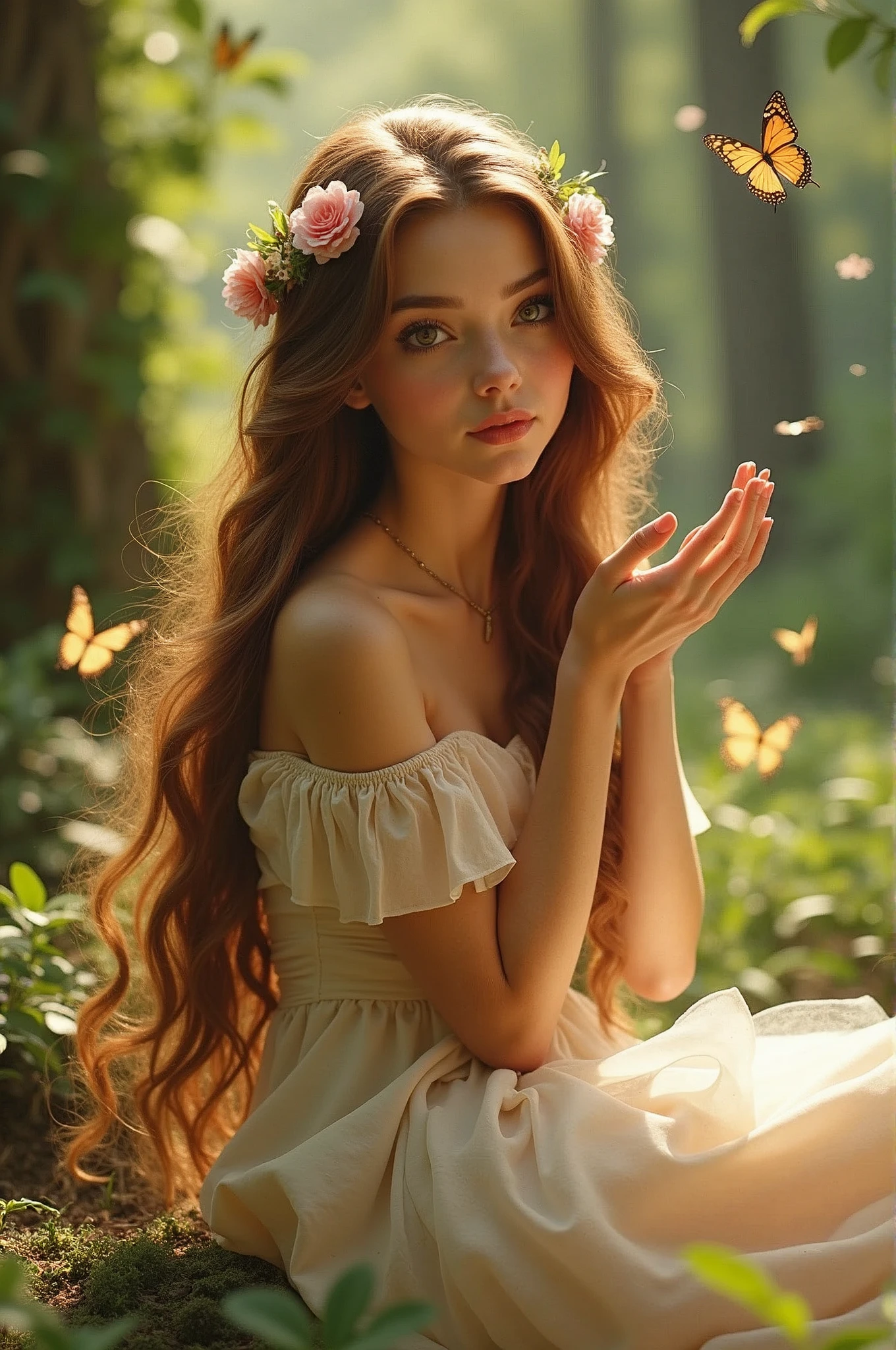 Create a beautiful girl with celle Macutay