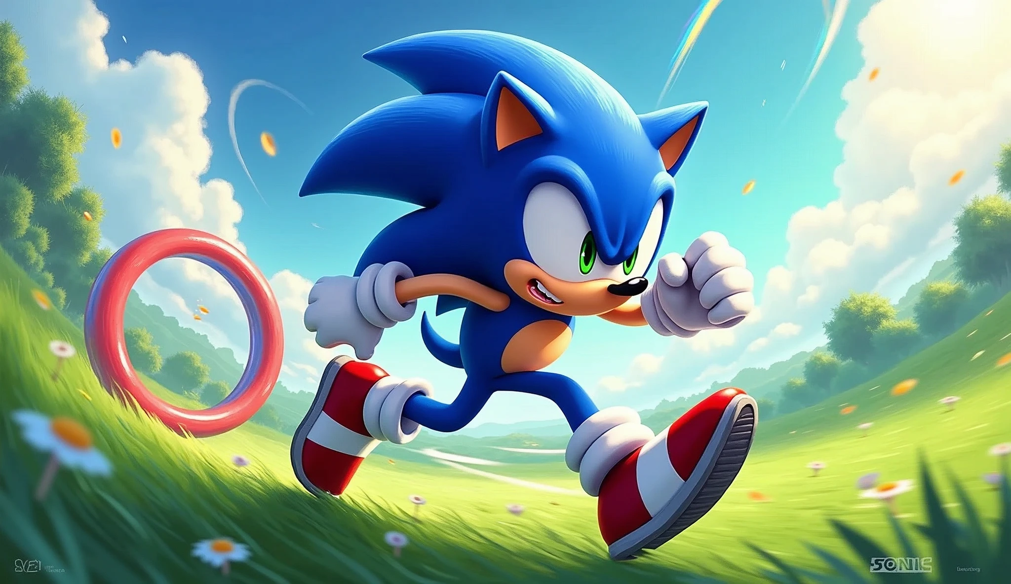 Sonic the hedgehog